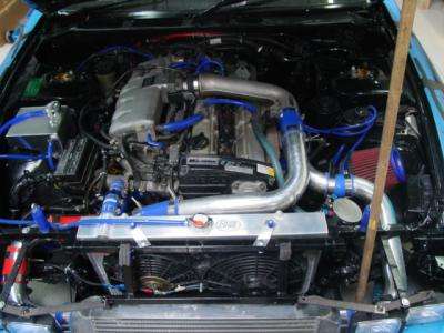 Nissan s13 intercooler #7