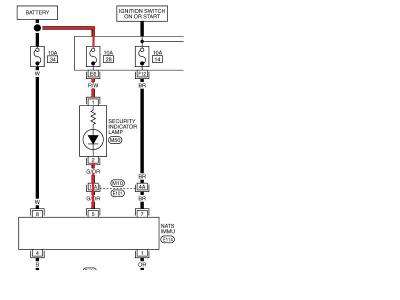 Nissan anti theft system nats immobiliser #7
