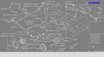 Engine diagram nissan ca18det #8