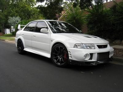 Mitsubishi Evo 6 Rs. Advan RS would have to be my