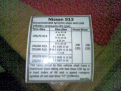 Nissan cefiro stud pattern #6