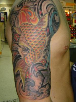japanese waterfall tattoo. of japanese tattoo is this